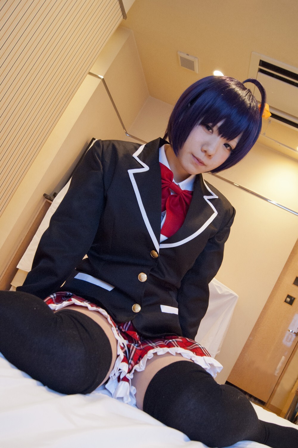 [Cosplay]来自Chuunibyou Demo Koi Ga Shitai的热Rikka Takanashi